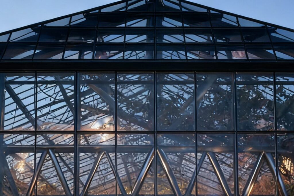 Modern Luxury Glass Greenhouse Conservatory Ysgh 195