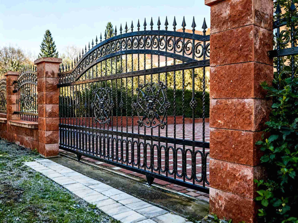 Single Wrought Iron Gates Ysig 193