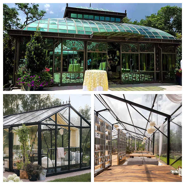 Can a Clear Tarpaulin Match a Victorian Glass Greenhouse?