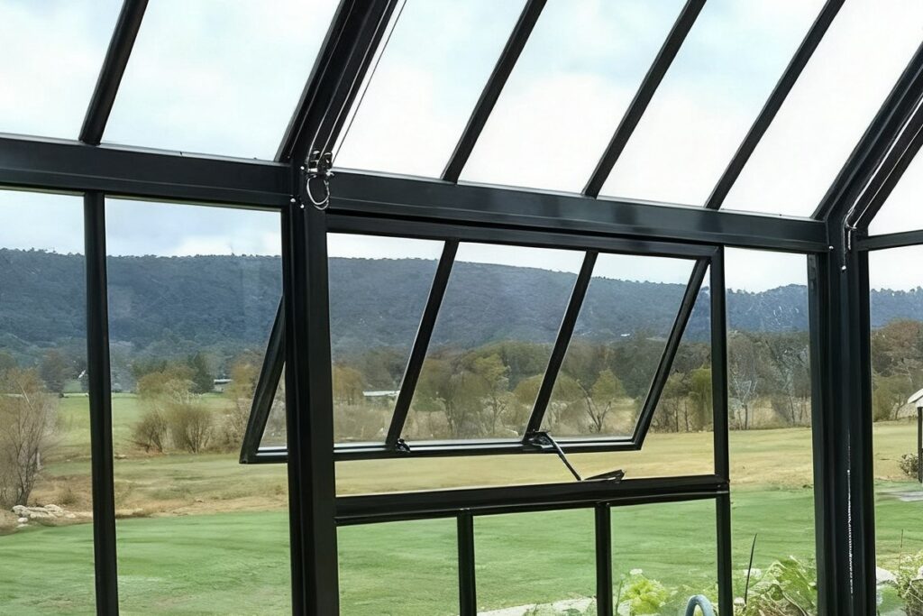 High Quality Glass Greenhouse For Garden Ysgh 197