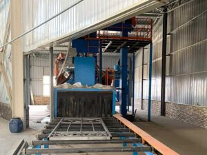 greenhouse factory -Sand balasting