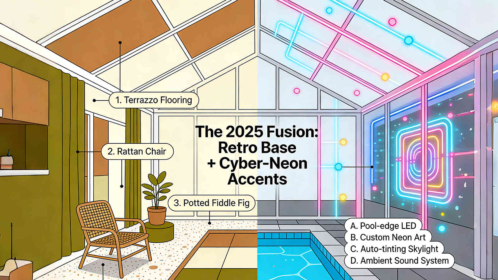 Sunroom Decorating Ideas: 2025 Trends Fuse Retro Charm & Modern Tech
