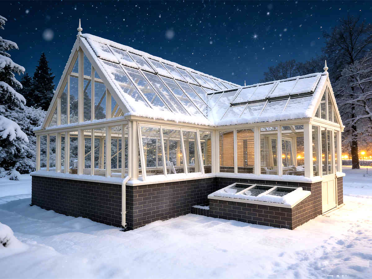 Your Outdoor Greenhouse For Winter: A Snow Kissed Sanctuary Under The Stars
