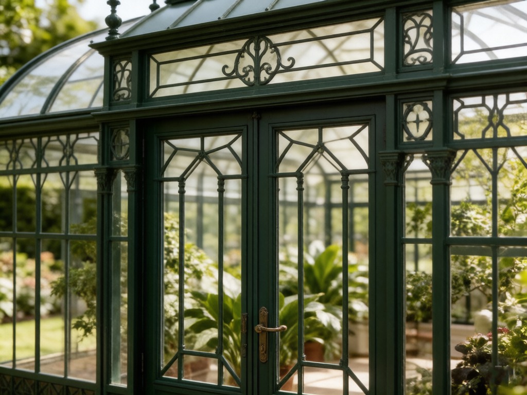 Ysgh 205 Victorian ‘diamond House’ Glass Greenhouse
