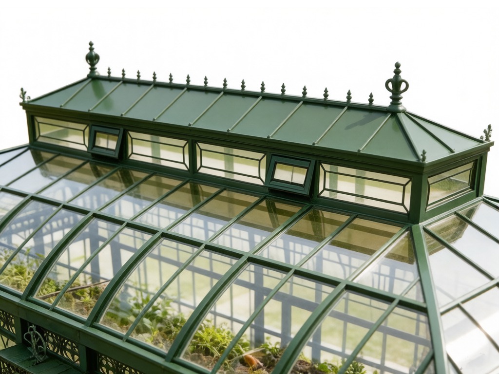 Ysgh 205 Victorian ‘diamond House’ Glass Greenhouse