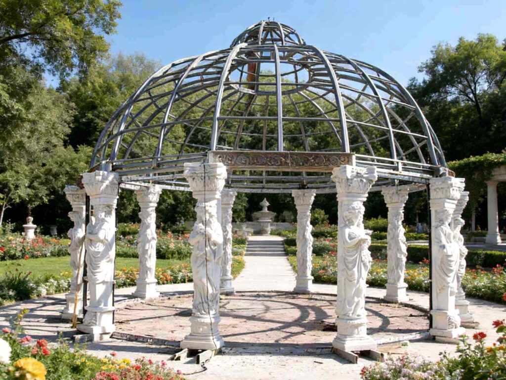 European-Dome-Pavilion-YSGH-212-Classic-Design-Backyard-Focal-Point
