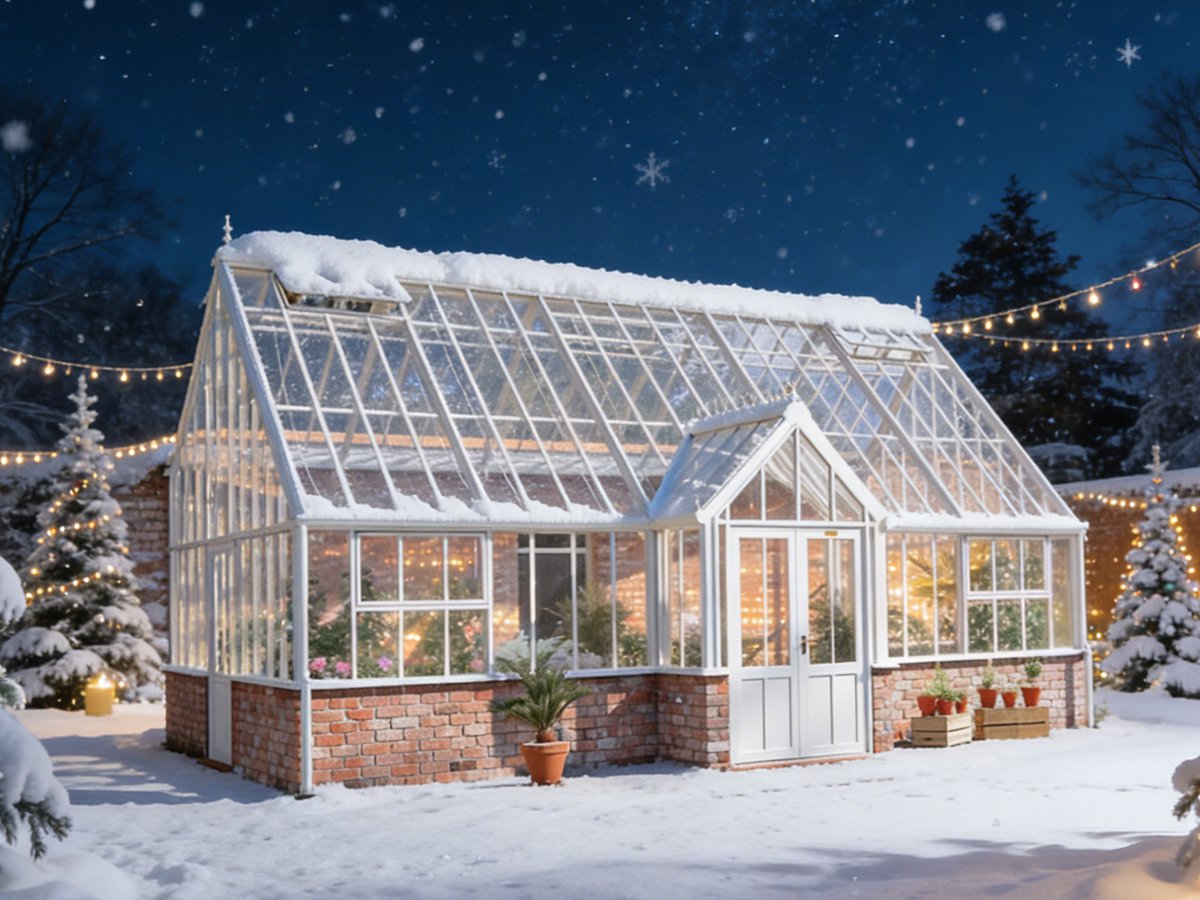 Ysgh 220 Glass Greenhouse: Elegance Meets Performance