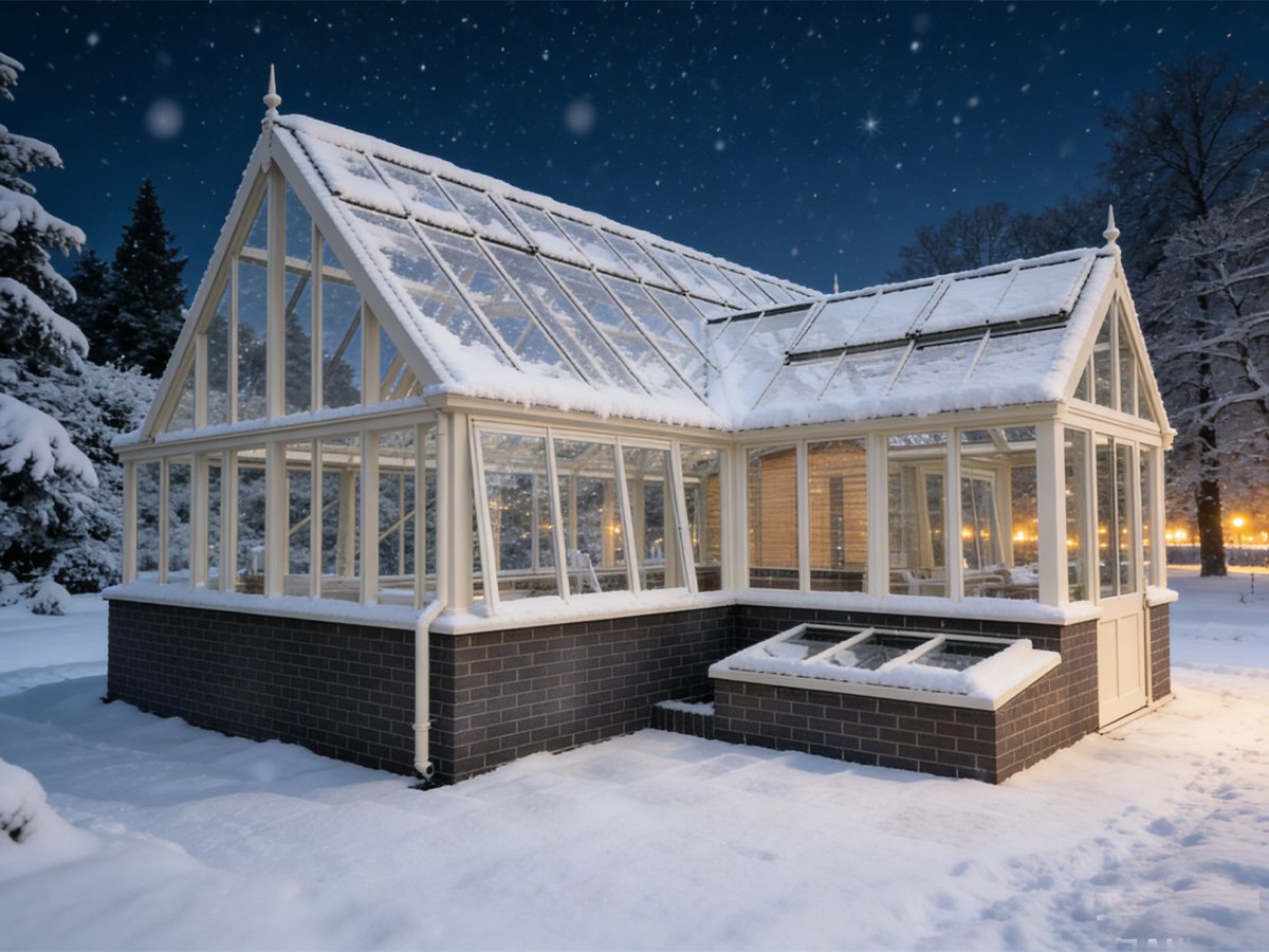Ysgh 220 Glass Greenhouse: Elegance Meets Performance