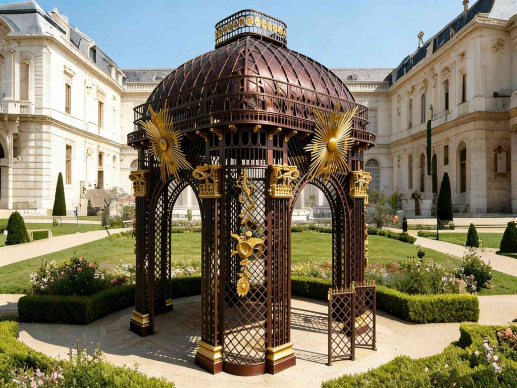 European Royal Style Wrought Iron Gazebo Model Ysgh 227
