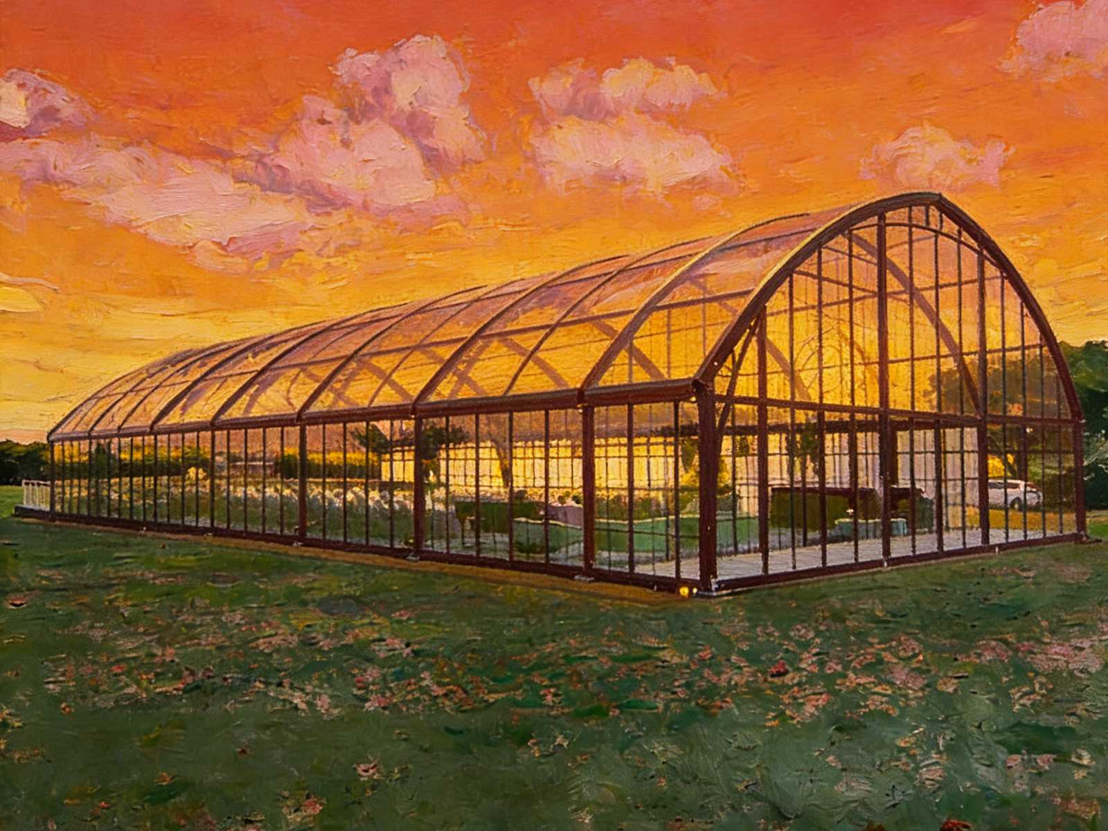 Ysgh 228 Multi Arch Panoramic Sunroom: Light & Strength Combined