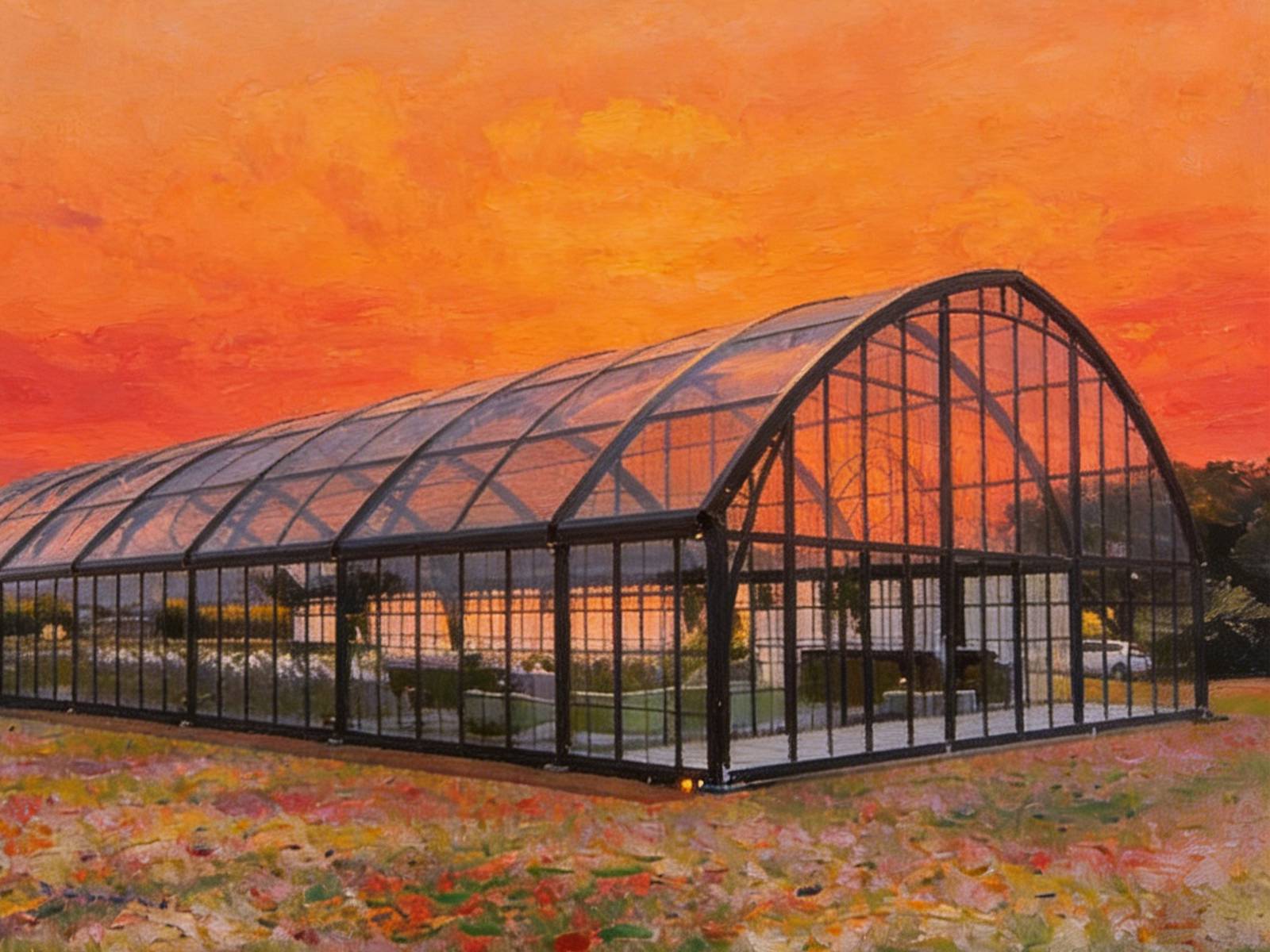 Ysgh 228 Multi Arch Panoramic Sunroom: Light & Strength Combined