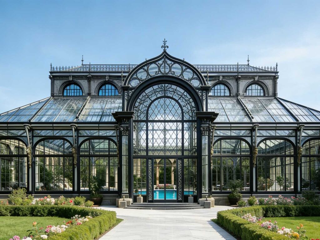 Victorian Conservatory Steel Pool Greenhouse Ysgh 231