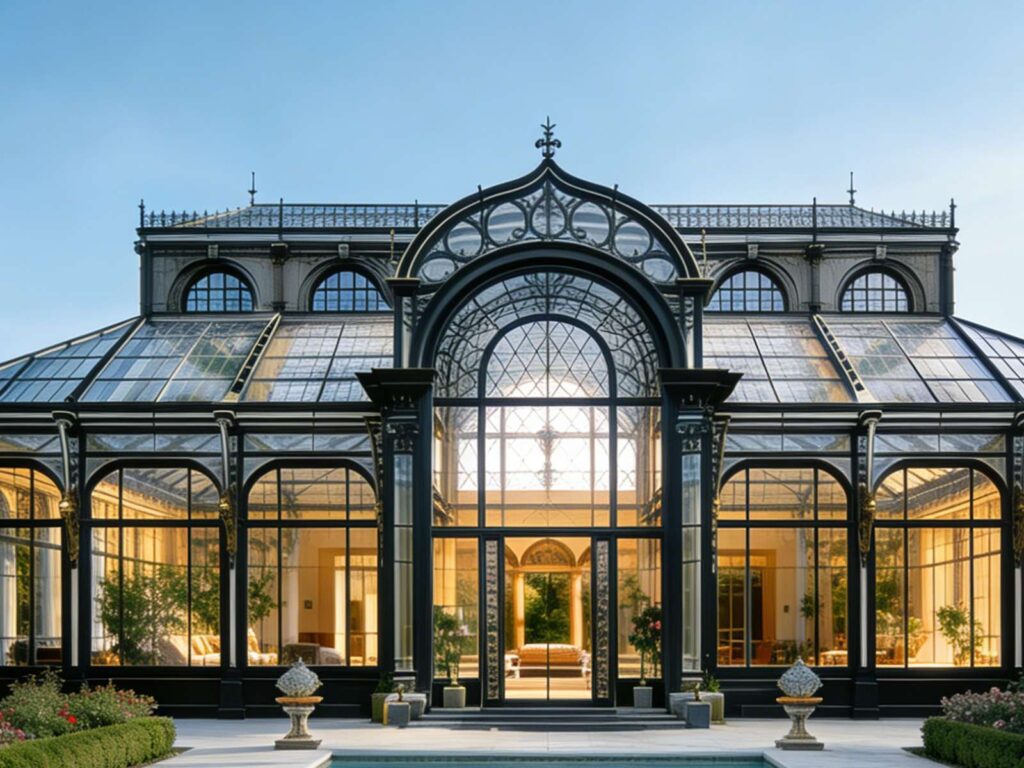 Victorian Conservatory Steel Pool Greenhouse Ysgh 231