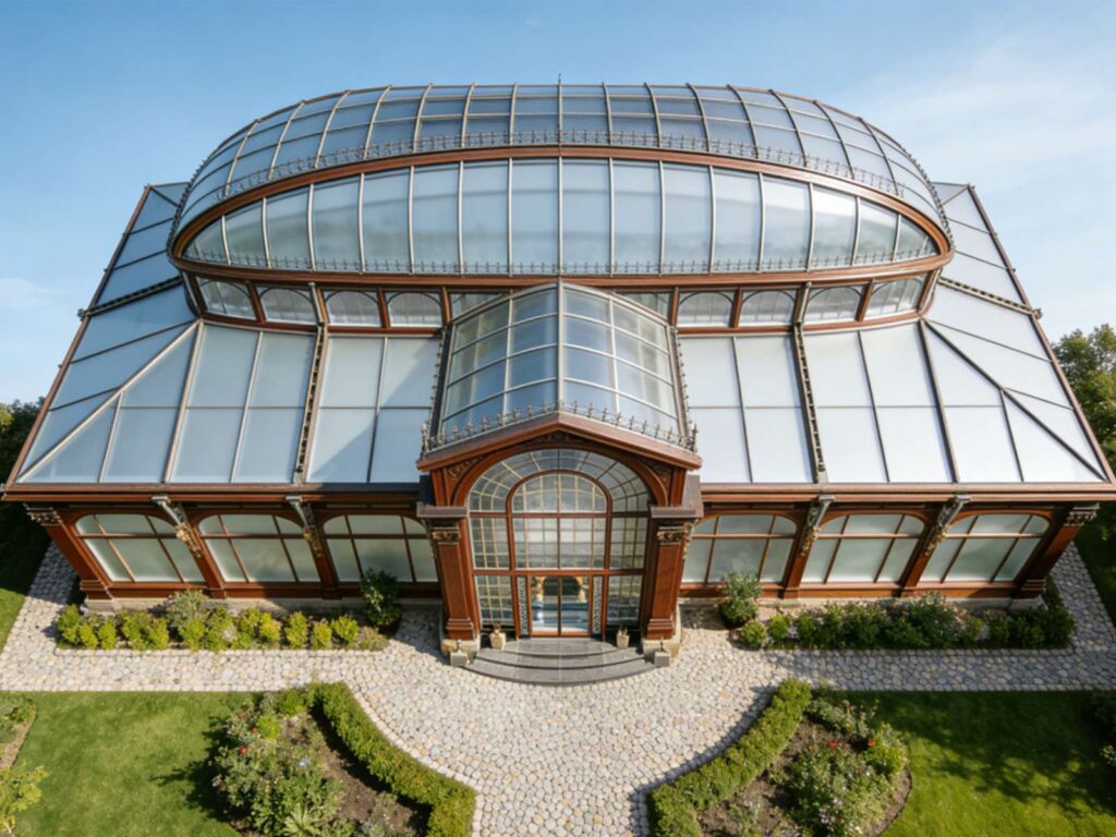 Victorian Style Glass Conservatory Ysgh 233