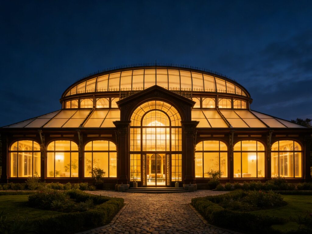 Victorian Style Glass Conservatory Ysgh 233