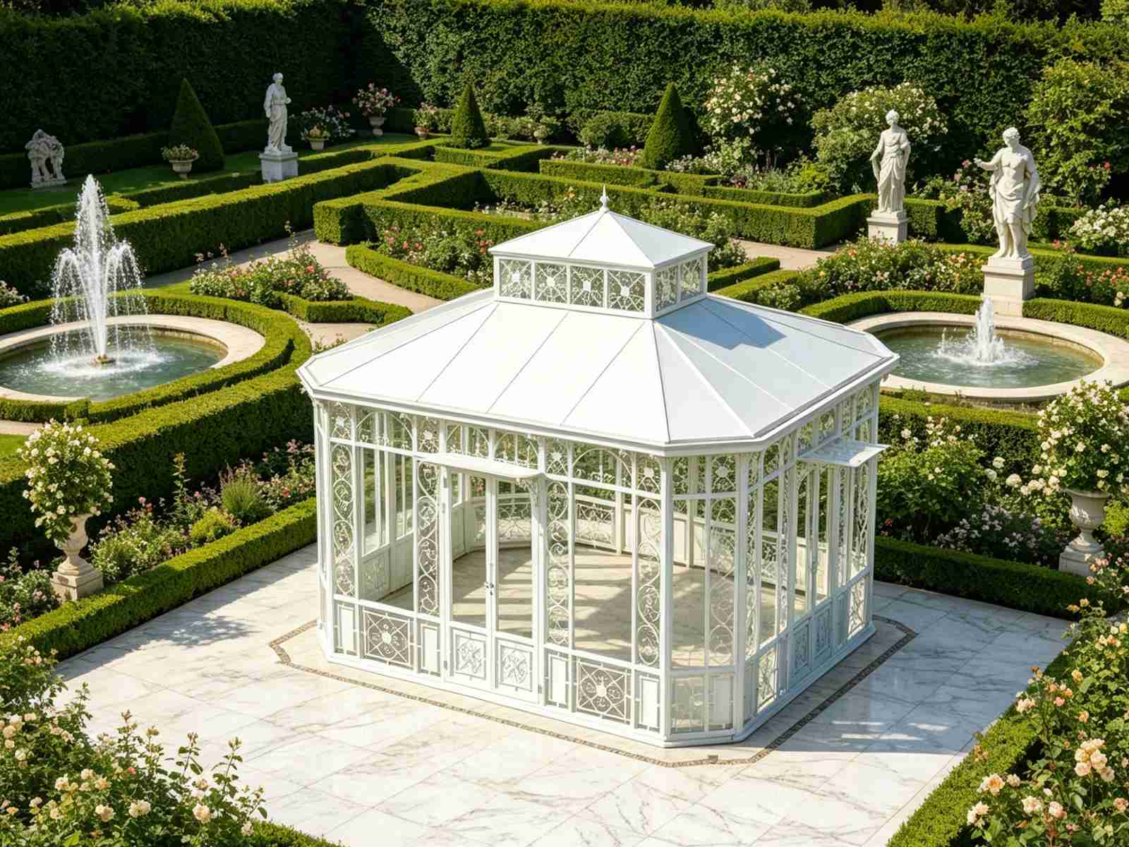 Victorian Greenhouse Ysgh 238: Elegant Steel & Glass Design