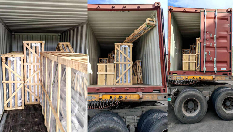 Victorian greenhouse 1*20GP shipment to Australia May 28