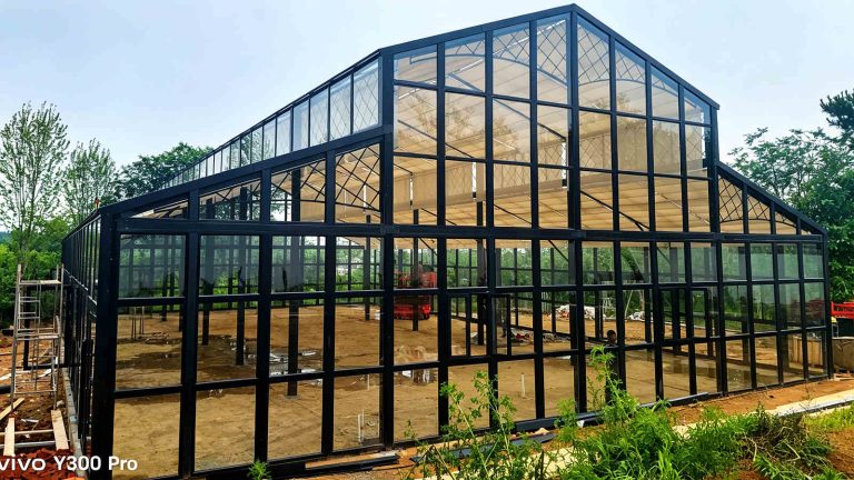 Glass Wedding Conservatory Complete in Qinhuahgdao