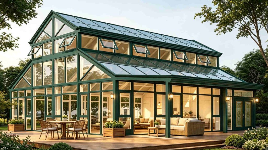 Steel Aluminum Sunrooms