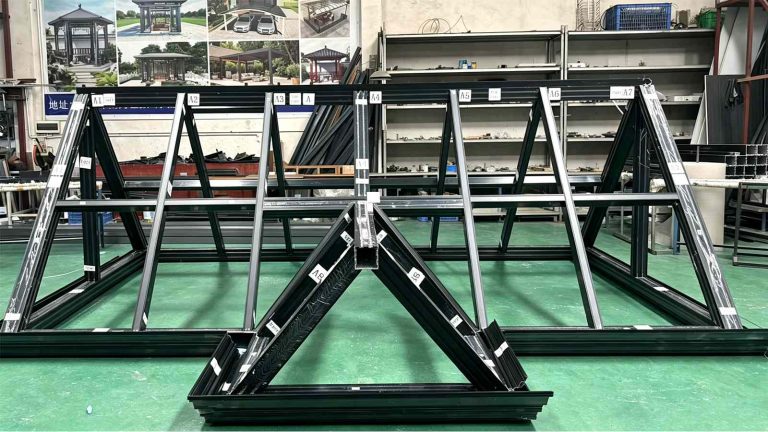 Aluminum Greenhouse 5m x 3m Custom Built for Canadian Clients