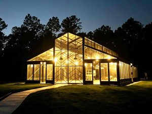 wedding venue, South Carolina wedding, Glass PC Panel Wedding Venue Project in South Carolina USA