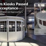 Custom French Brand Kiosks 9 Units Finished Production and Site Inspection