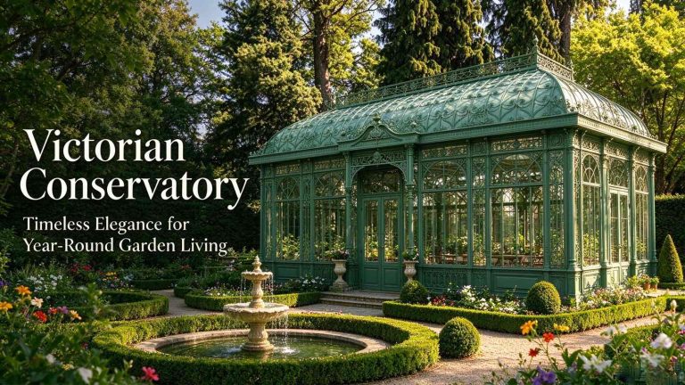 Victorian Conservatory Timeless Elegance for Your Garden Retreat